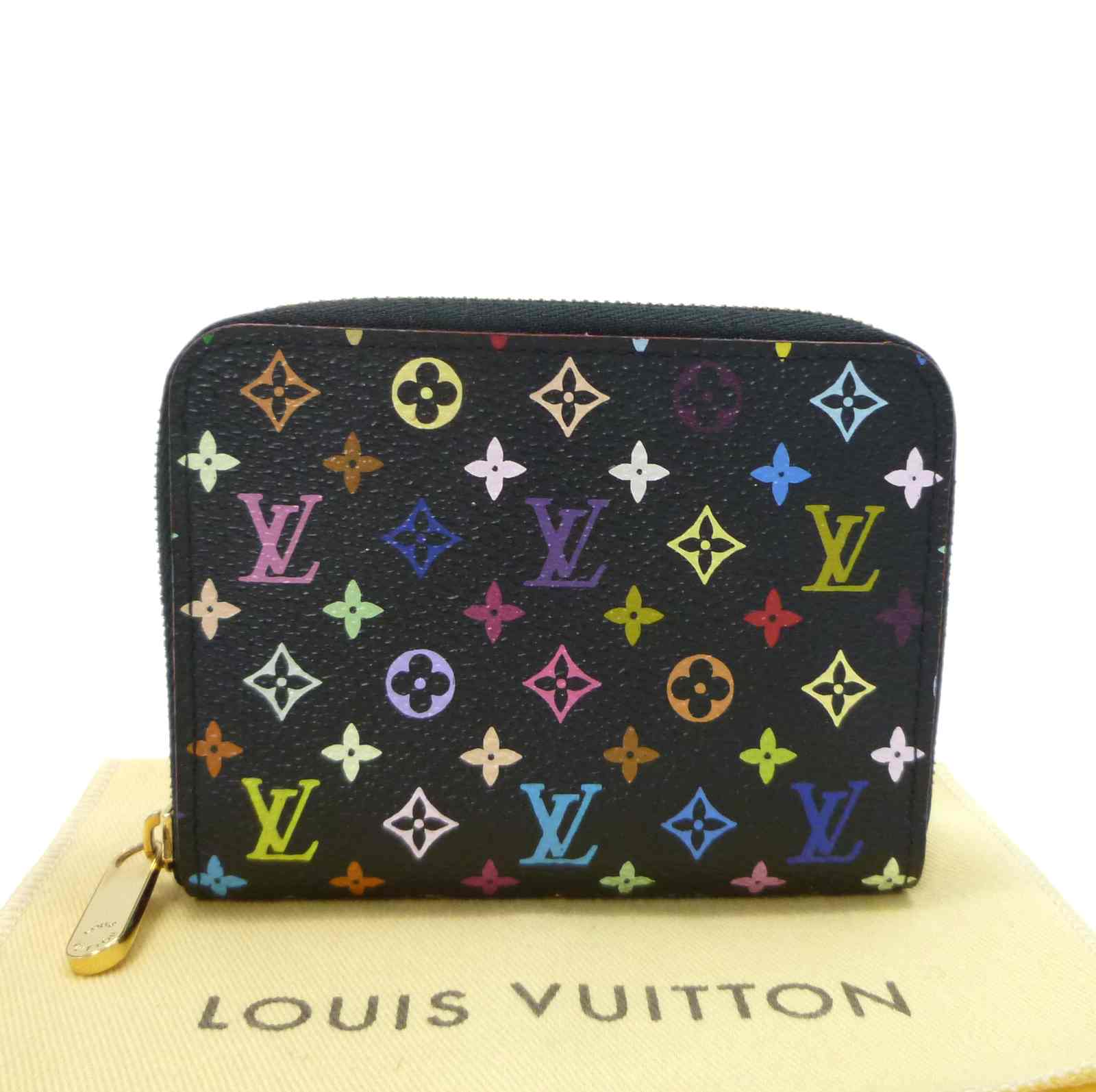 【Louis Vuitton】ジッピーコインパース マルチカラー ブラック